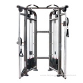 Dual adjustable pulley system functional trainer machine